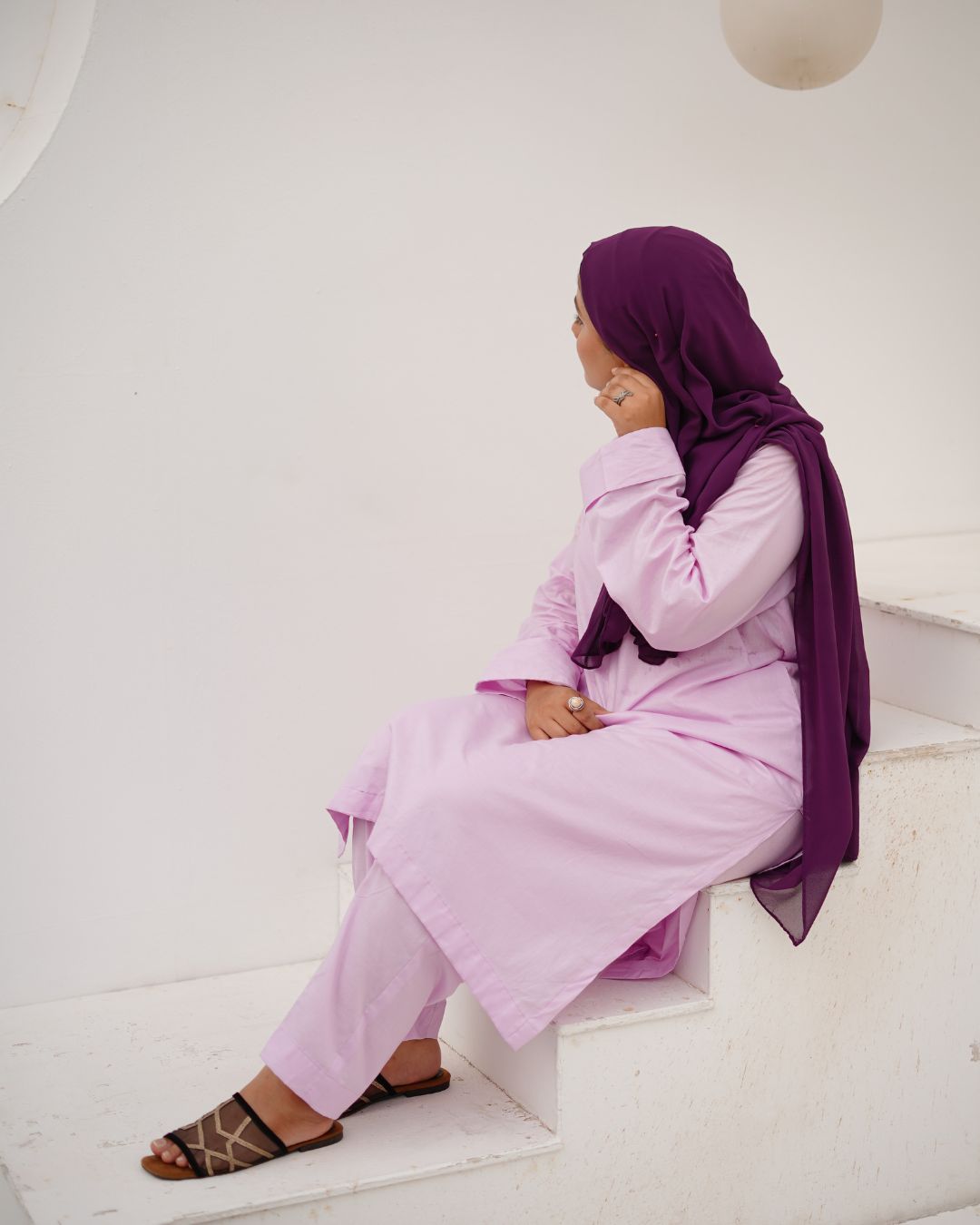 lilac lawn stitched 2-piece suit – kameez and trouser suits online