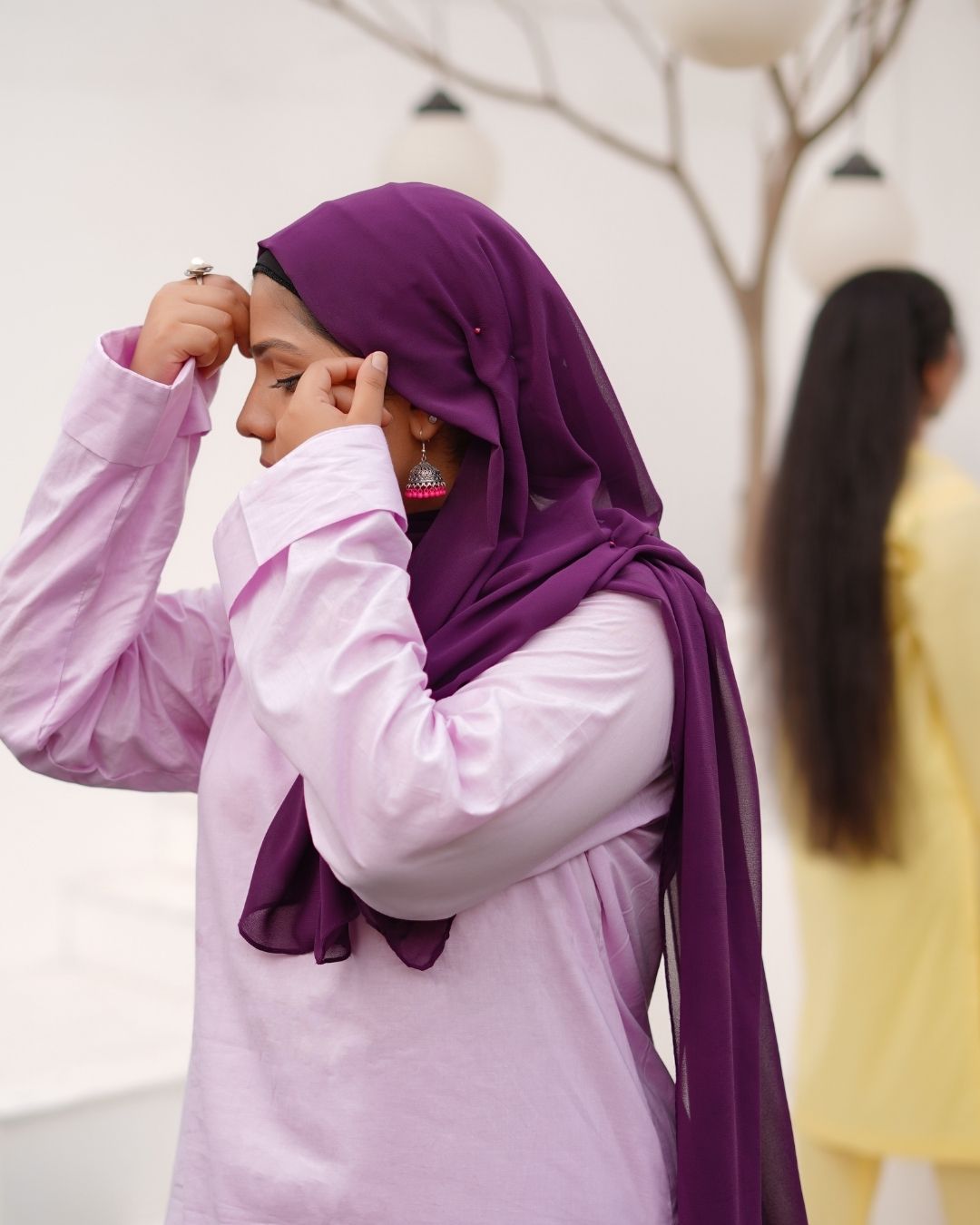 lawn stitched suits online lilac lawn stitched 2-piece suit – kameez and trouser