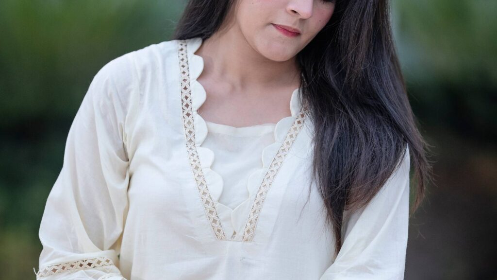 white lawn stitched 2-piece suit collection