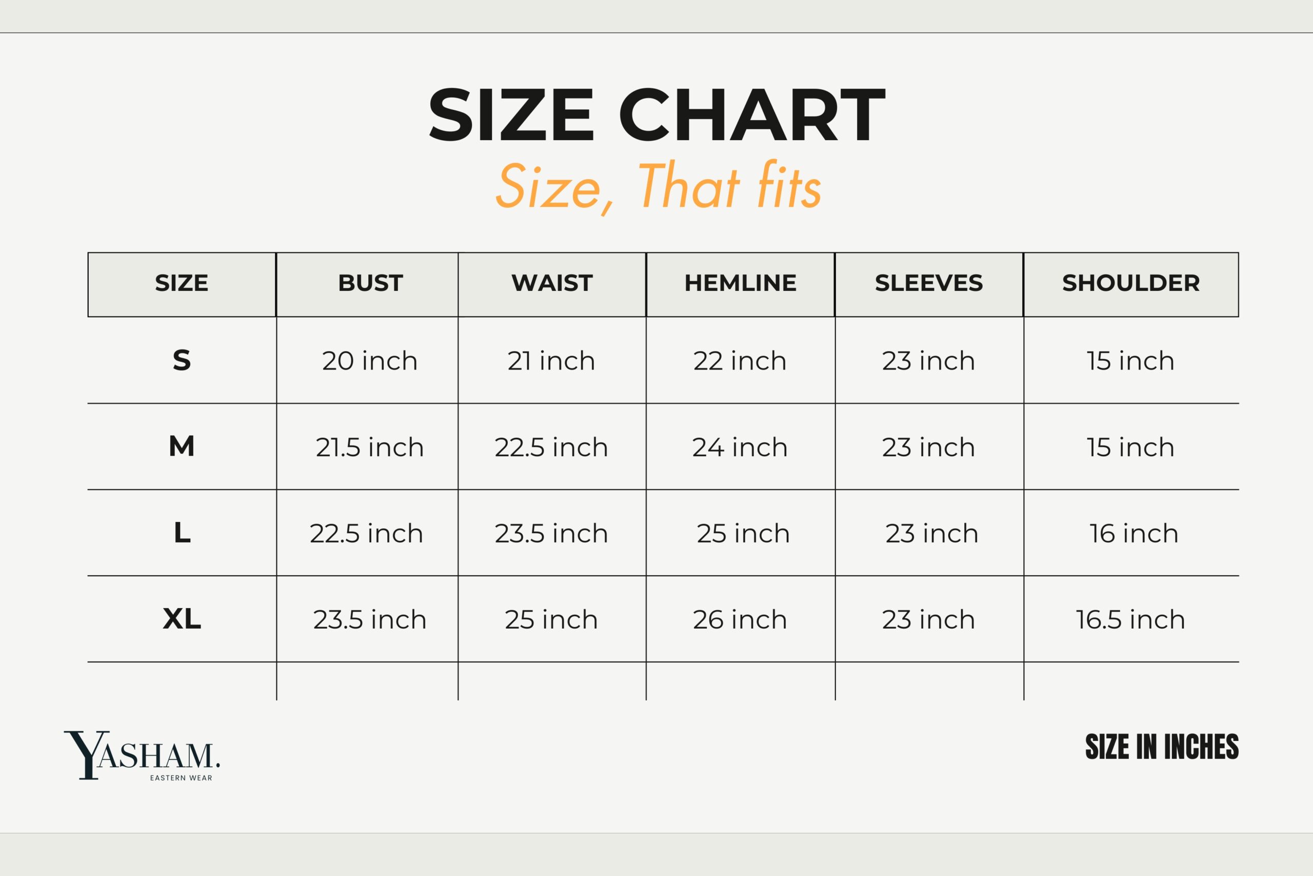 Yasham size chart (1)