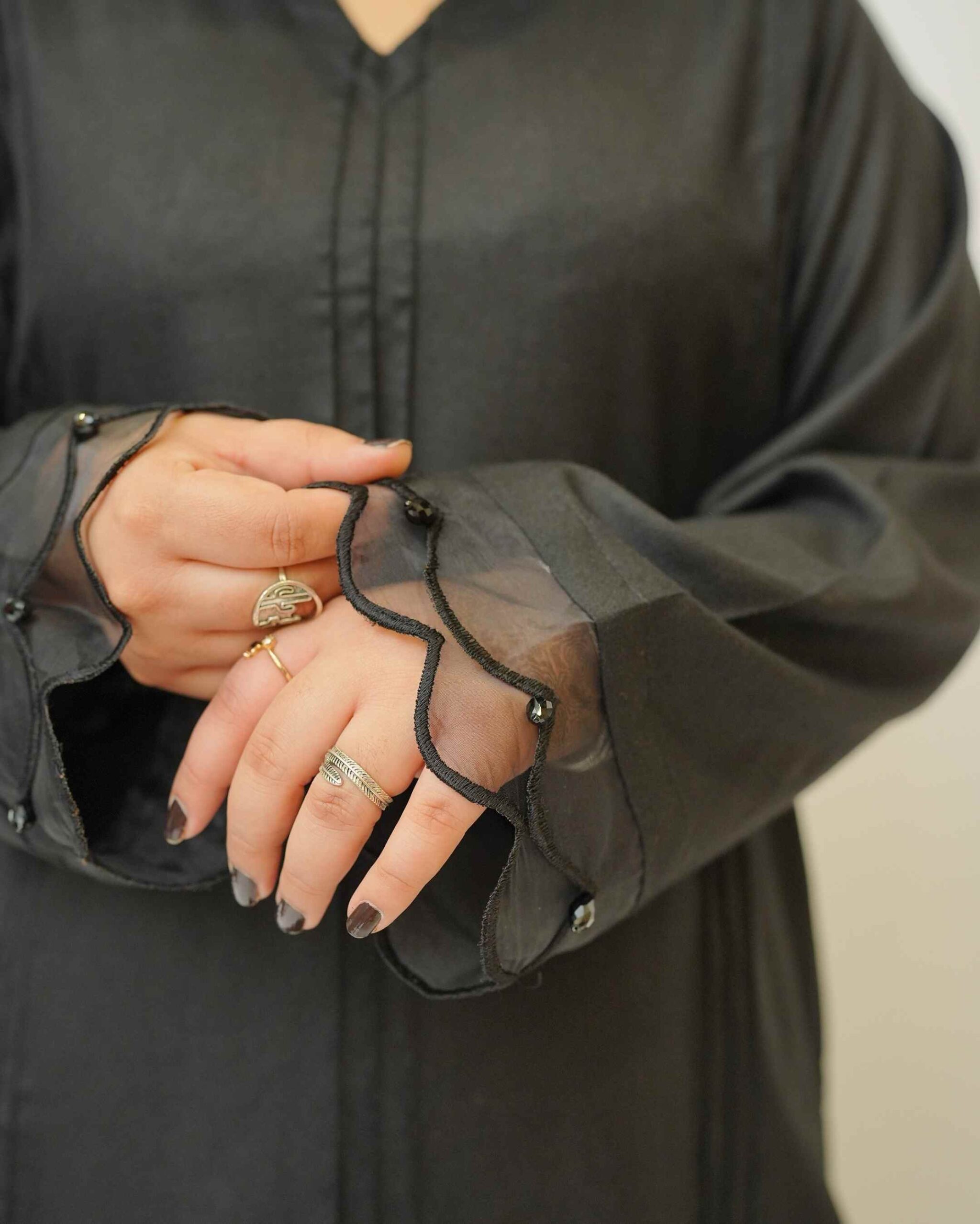 Midnight Black – YASHAM® Premium Dhanak 2-Piece Suit - Image 6