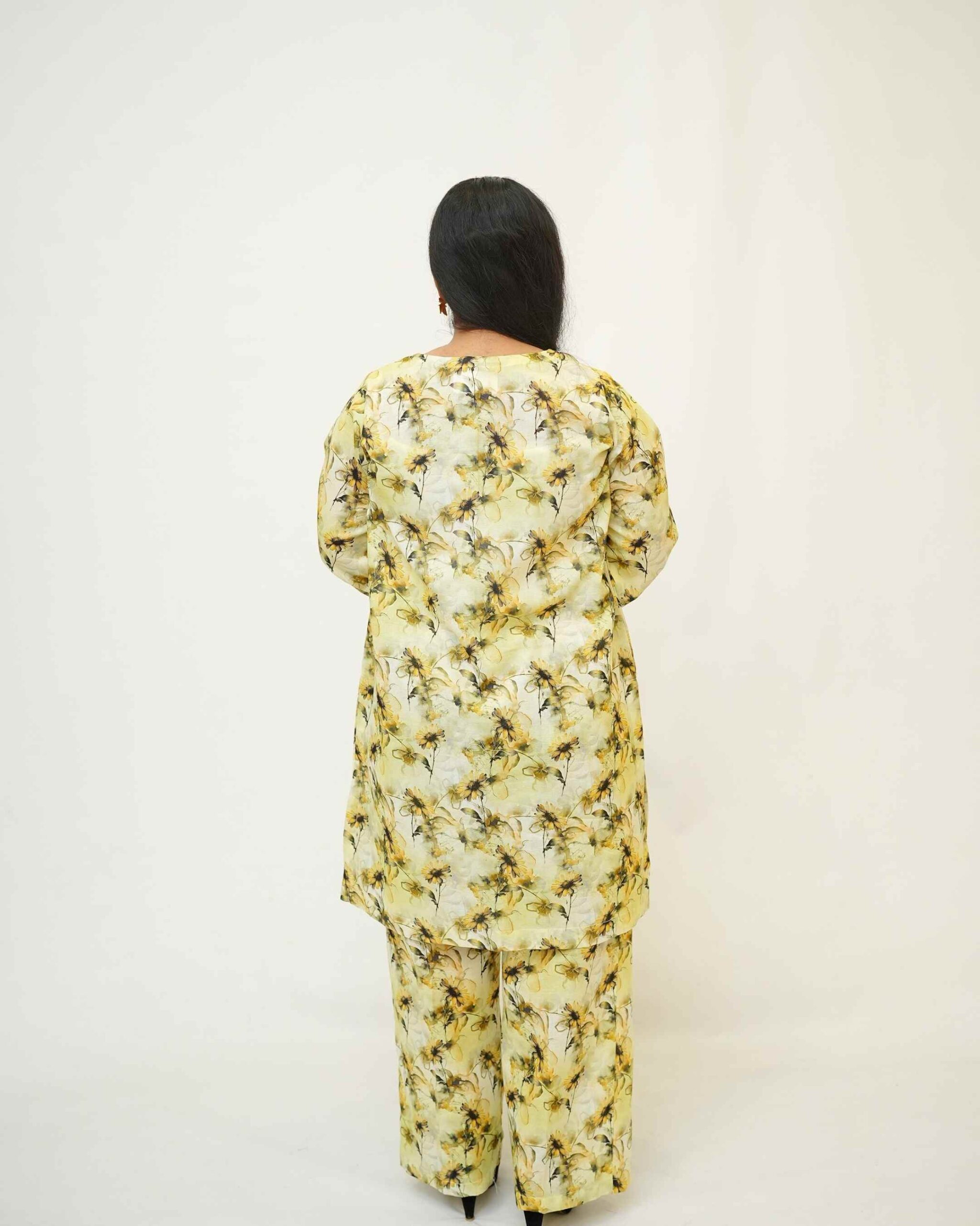 Forest Whisper – YASHAM® Premium Khaddar 2-Piece Co-ord Set - Image 3