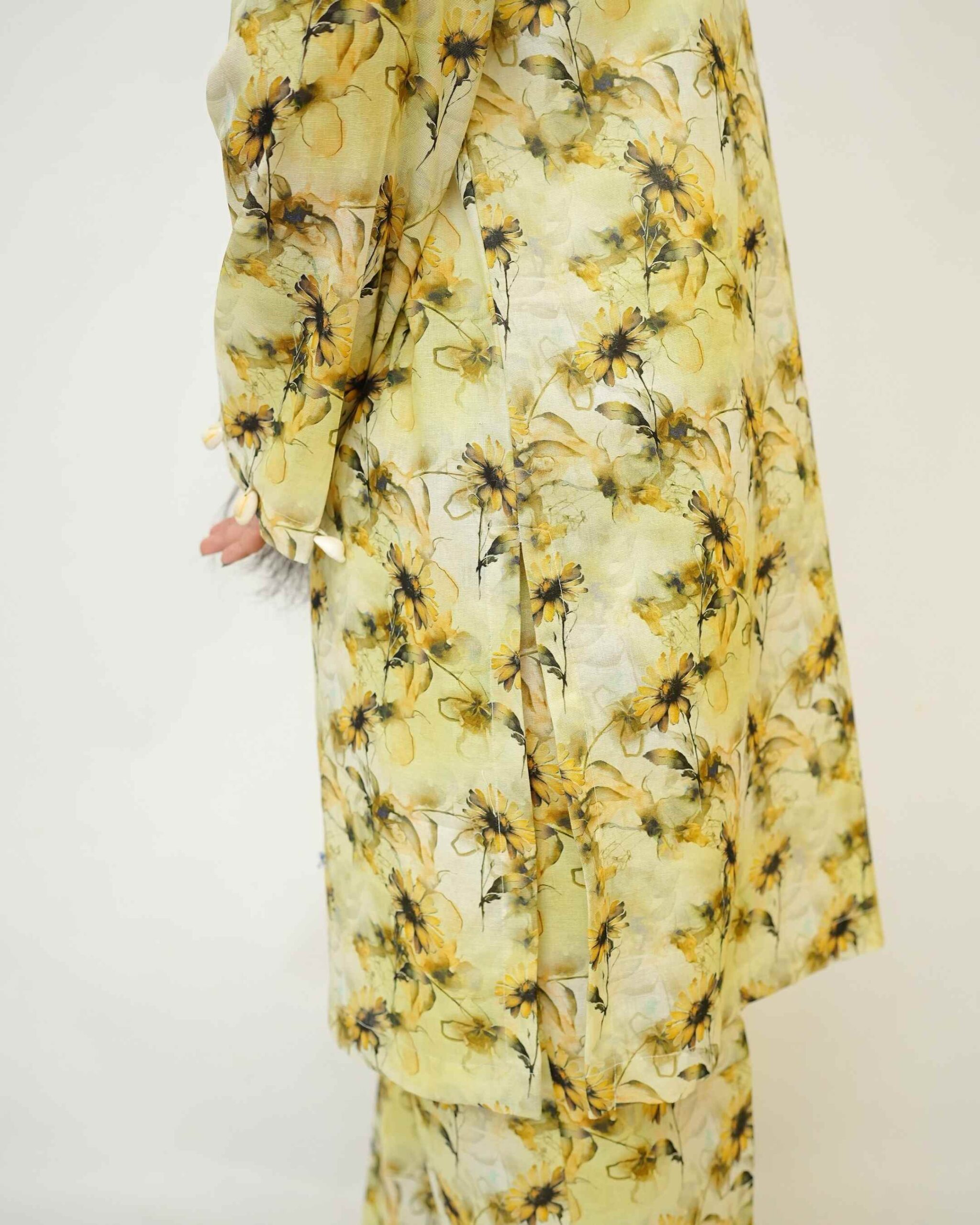 Forest Whisper – YASHAM® Premium Khaddar 2-Piece Co-ord Set - Image 9