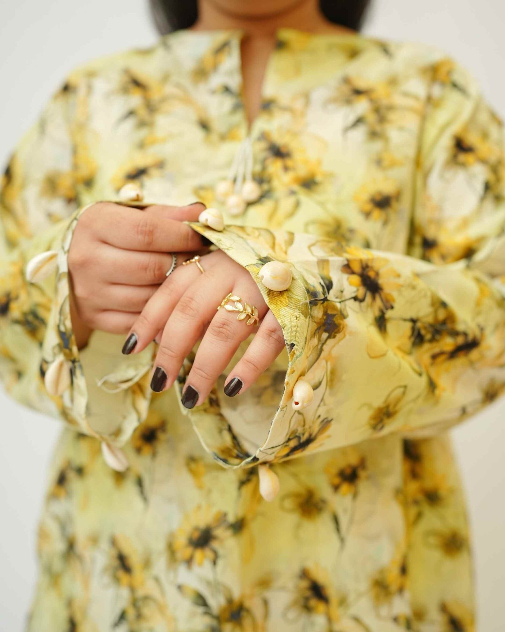 Forest Whisper – YASHAM® Premium Khaddar 2-Piece Co-ord Set - Image 7