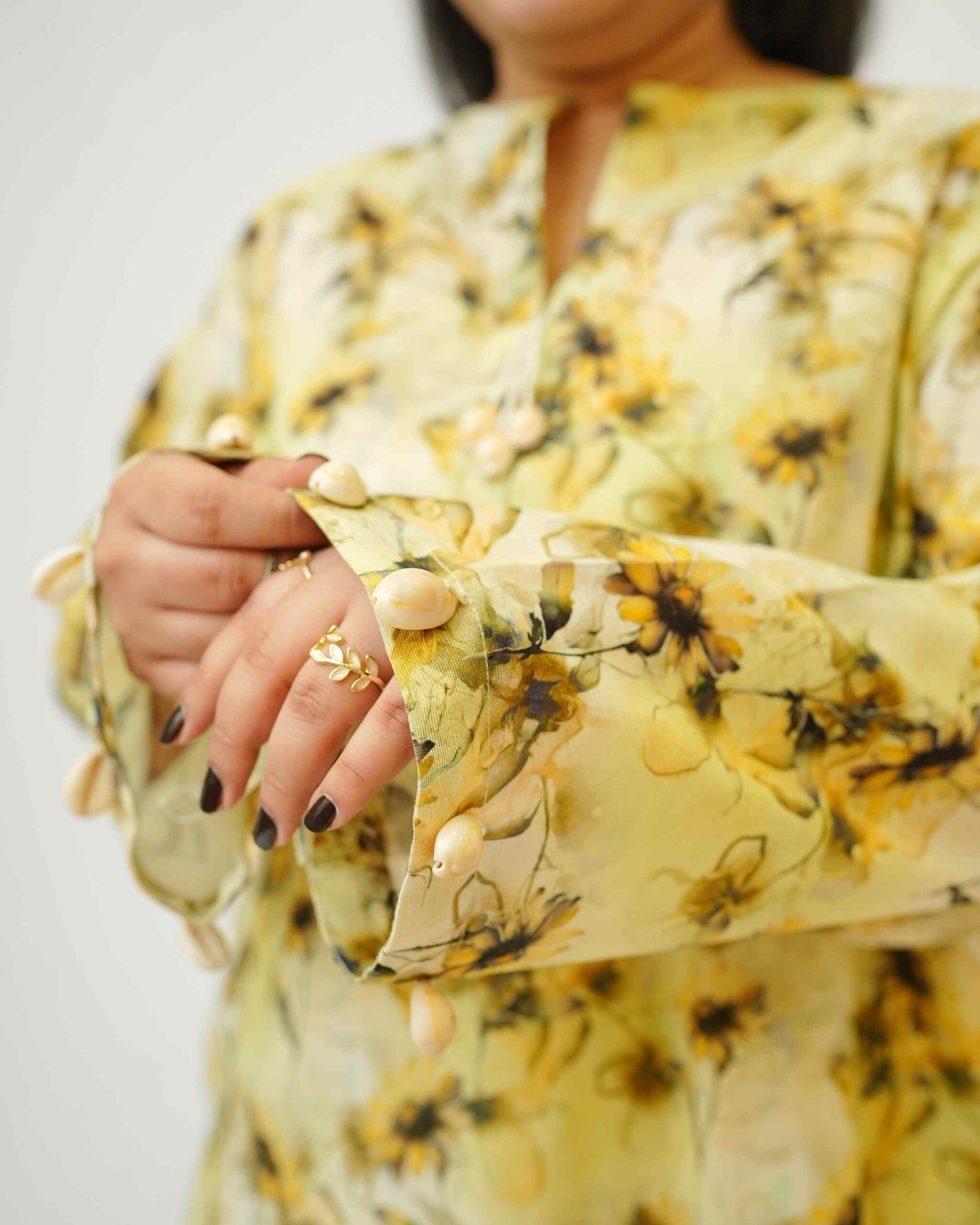 Forest Whisper – YASHAM® Premium Khaddar 2-Piece Co-ord Set - Image 8