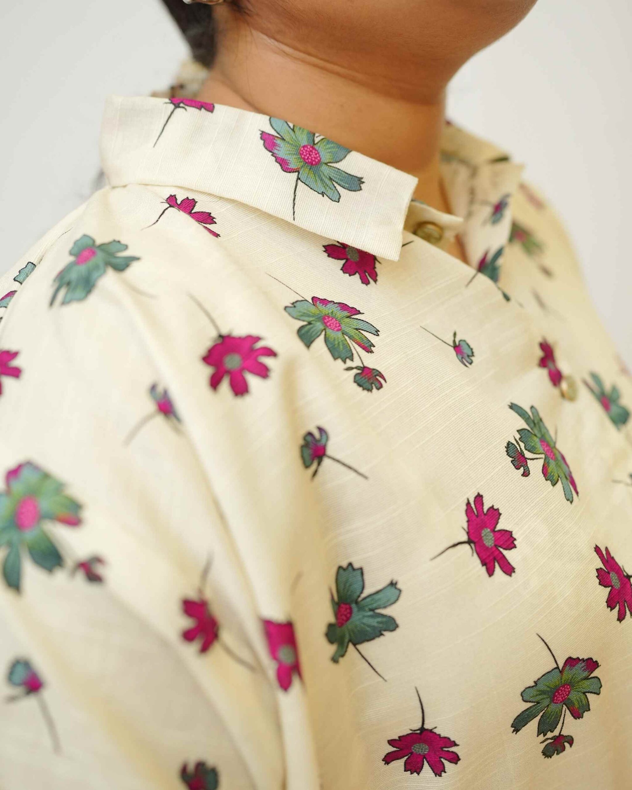 Plum Hour – YASHAM® Premium Light Khaddar 2-Piece Printed Co-ords Set - Image 10